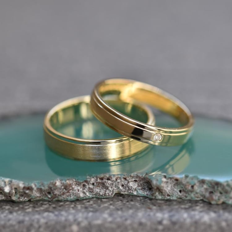 Prsteny ze žlutého zlata 32418