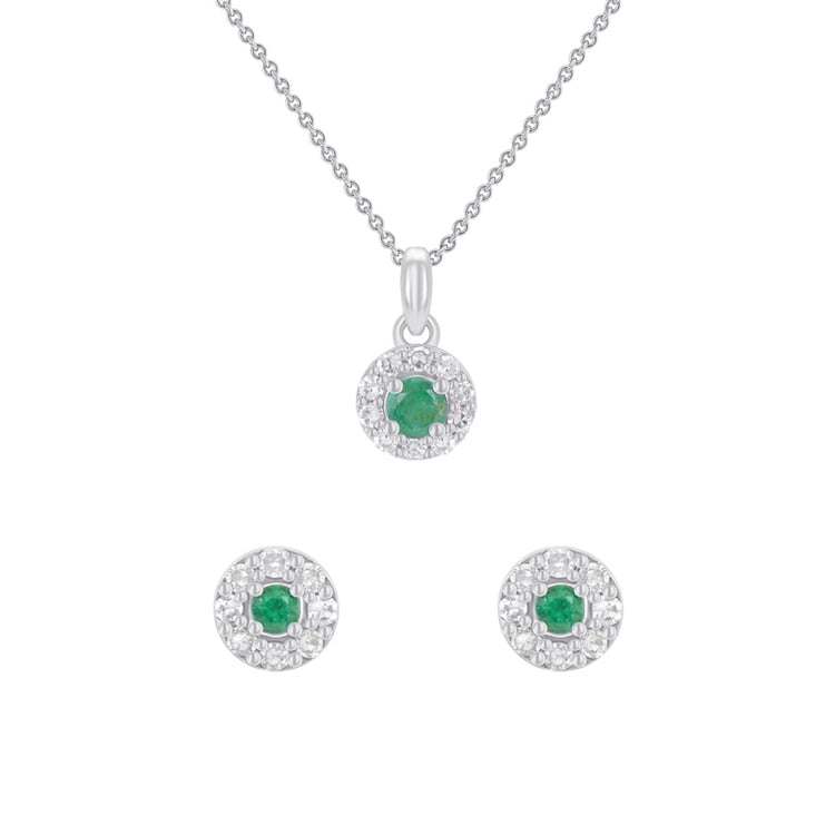 Smaragdová kolekce s diamanty