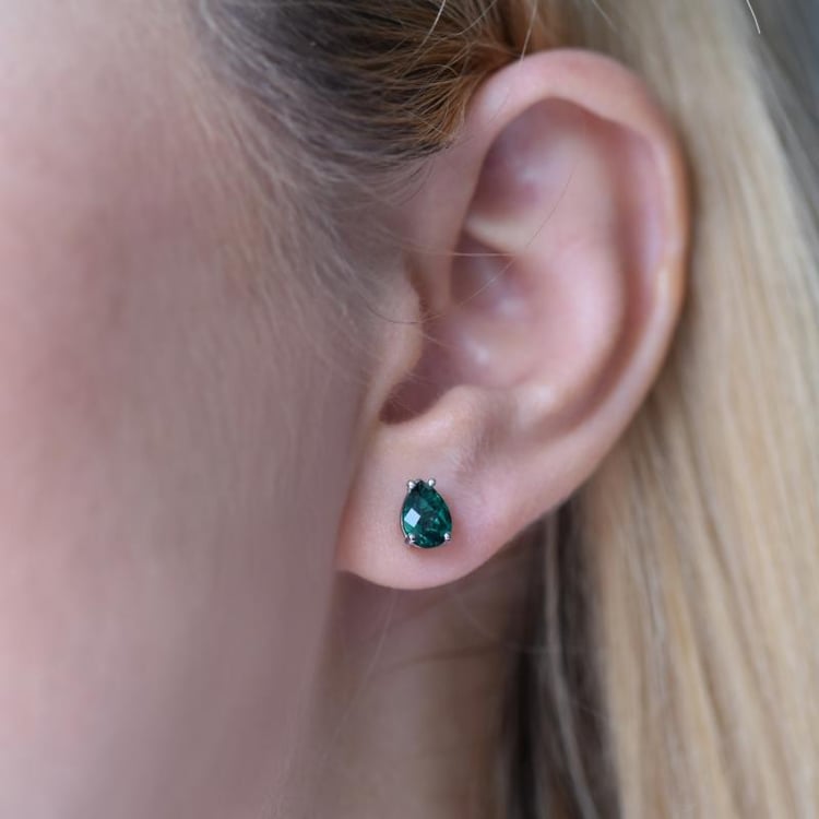 Náušnice se smaragdy 13445