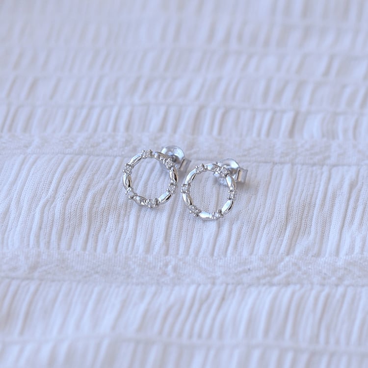 Diamantové náušnice 70076