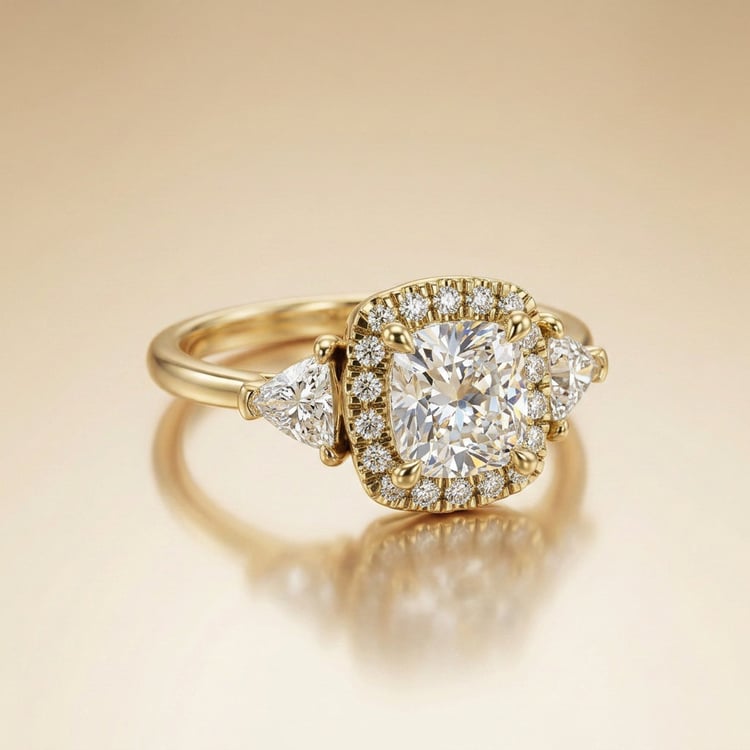 Zásnubní prsten s diamanty 169967