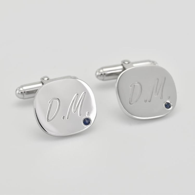 Safírové knoflíčky 28032