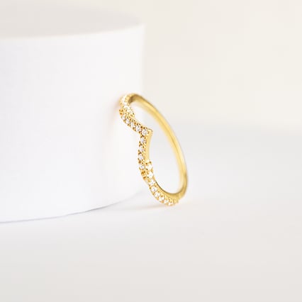 Vykrojený eternity prsten s diamanty Zach