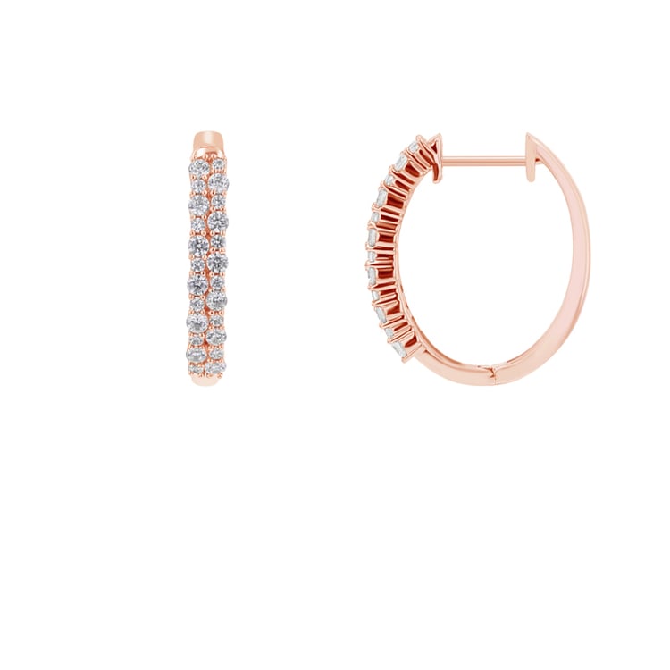 Diamantové kruhové náušnice Nicholls 111056