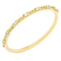 Minimalistický prsten s diamanty Tess