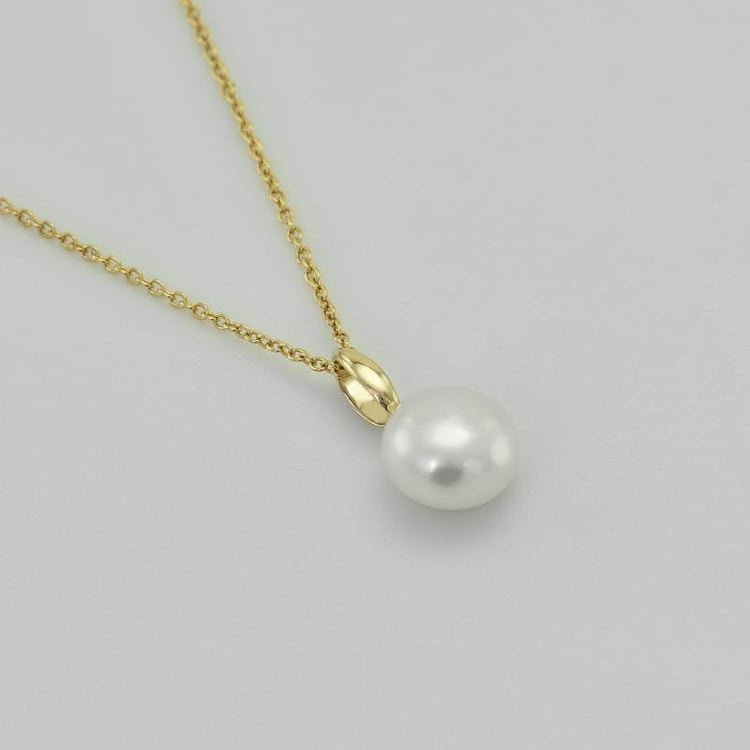 Zlatý perlový náhrdelník 42754