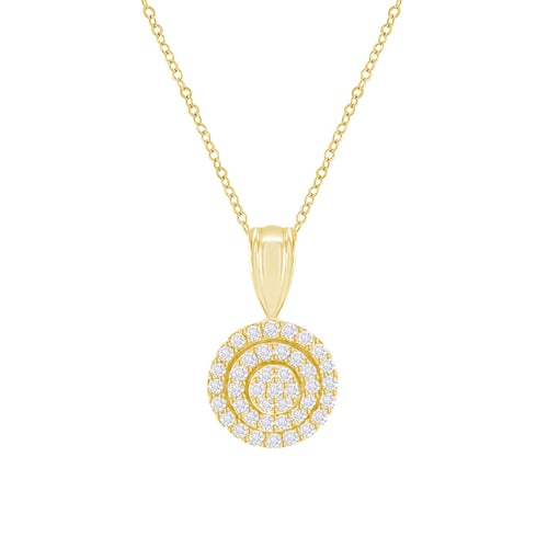 Stříbrný přívěsek s lab-grown diamanty Lexine