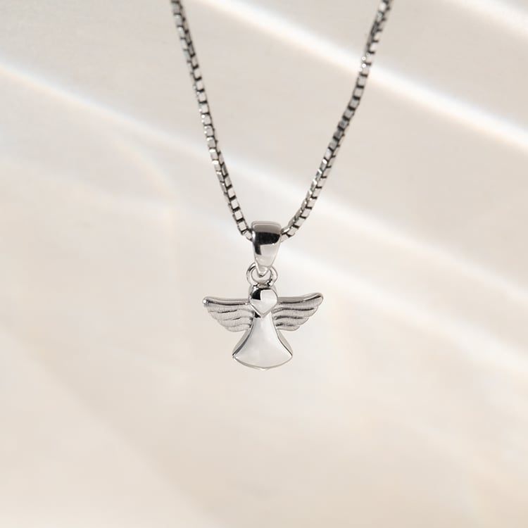 Stříbrný přívěsek anděl Michael 140262