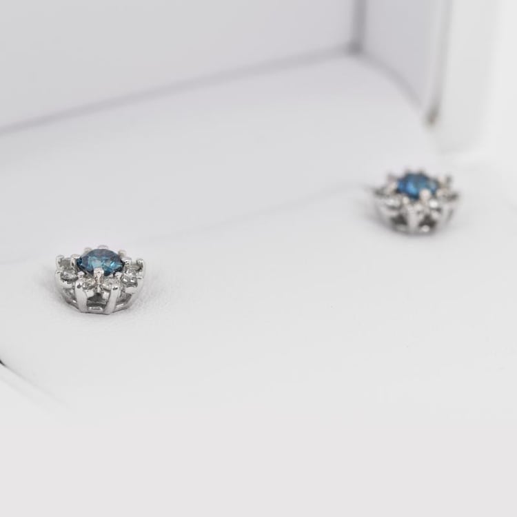 Náušnice ve tvaru květu 14997