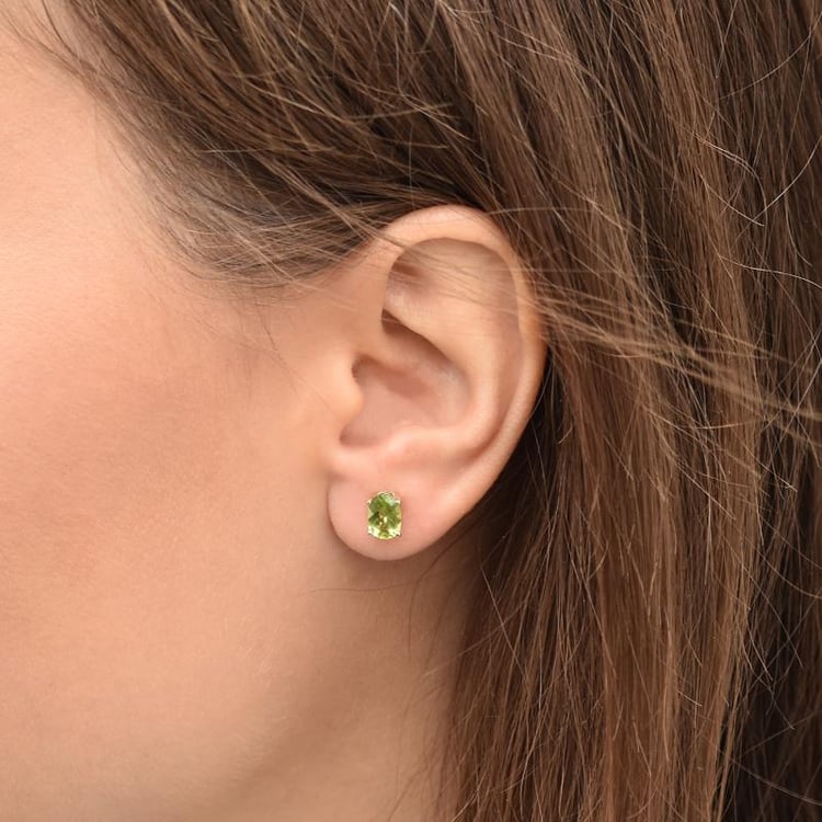 Náušnice s olivíny 36080