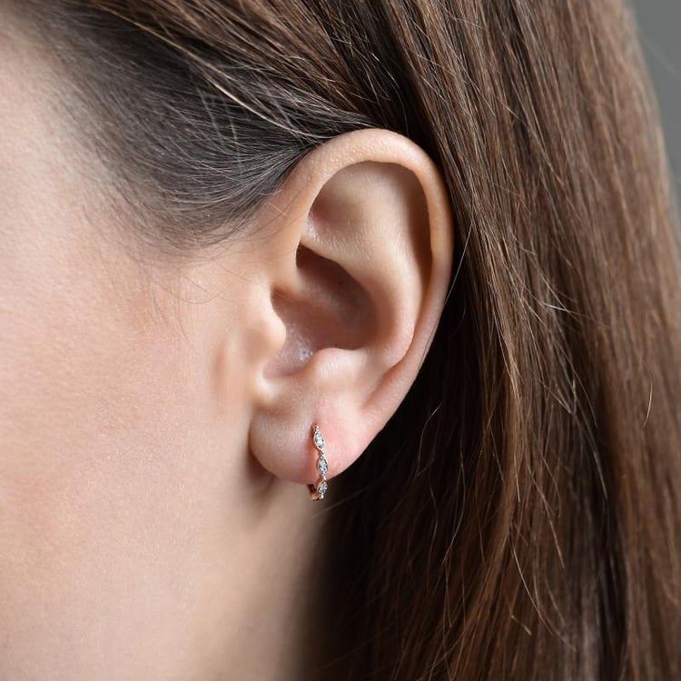 Náušnice ze zlata 40896