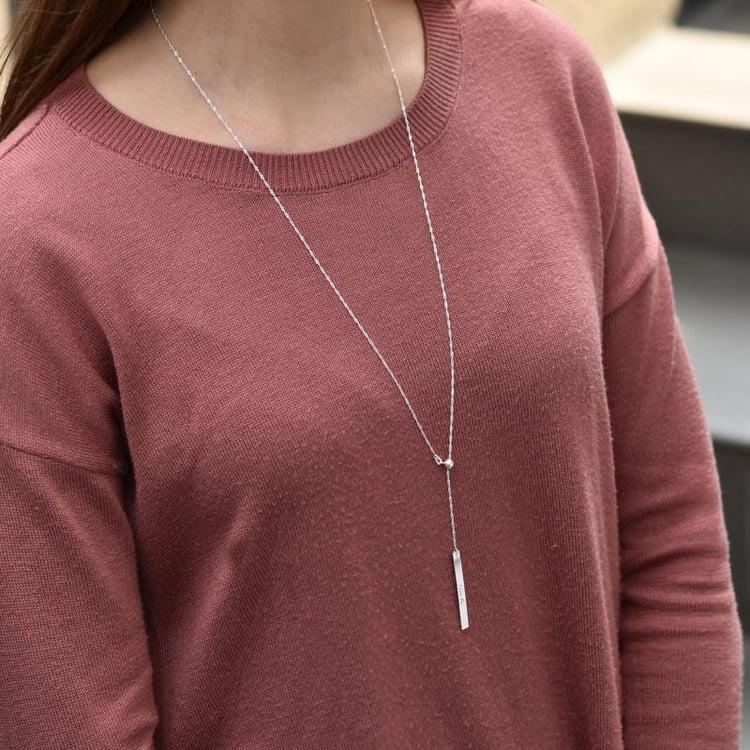 Stříbrný náhrdelník 42493