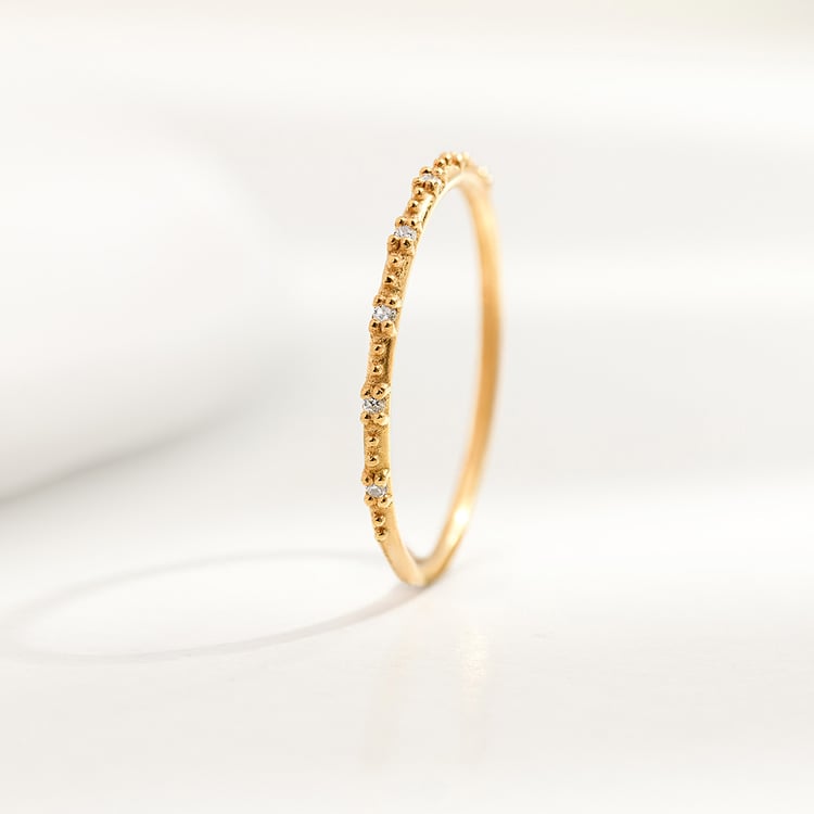 Minimalistický prsten s diamanty Tess 156730