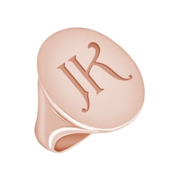 Pánský prsten s laserovým gravírem Ilyan