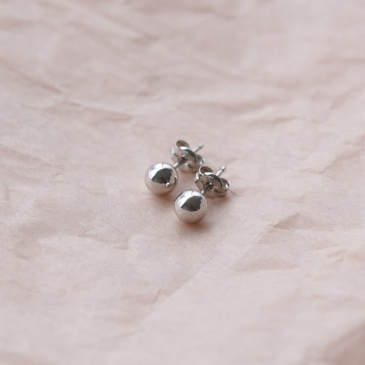 Kuličkové náušnice ze zlata 63095