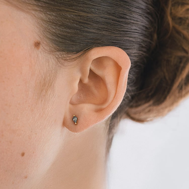 Náušnice s kite salt and pepper diamanty Ansa 156052