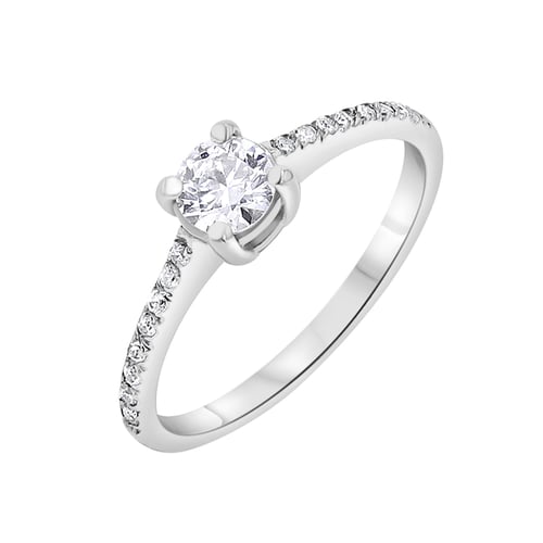 Zásnubní prsten s diamanty Dalea