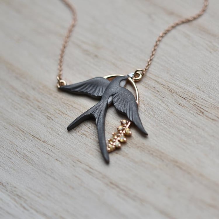 Náhrdelník se safíry 43386