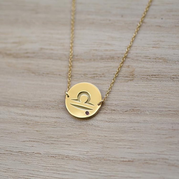 Znamení ve zlatém náramku s turmalínem 51086