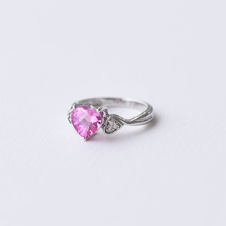 Prsten se srdíčkem 59145