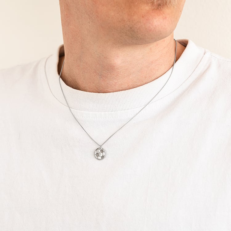 Přívěsek míč s gravírem dle vaší volby Football 124146