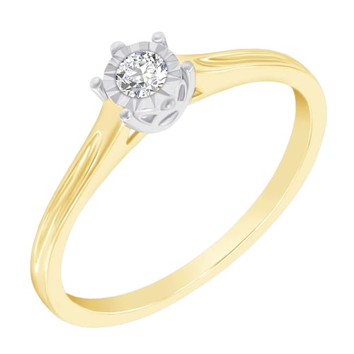 Zásnubní prsten s lab-grown diamantem Nuria
