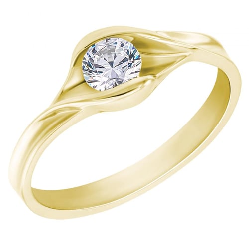 Zásnubní prsten s diamantem Aliena
