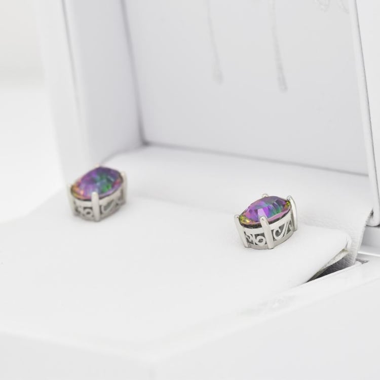 Náušnice s quartzy 15489