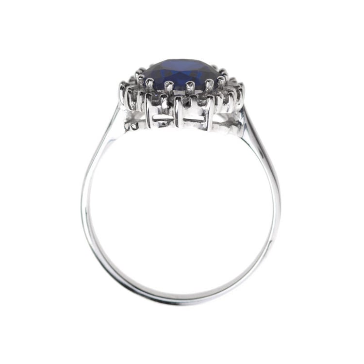 Safírový prsten ze zlata 52768