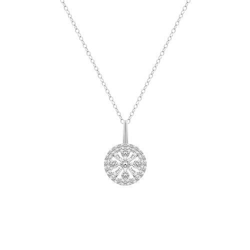 Třpytivý přívěsek s lab-grown diamanty Collyn