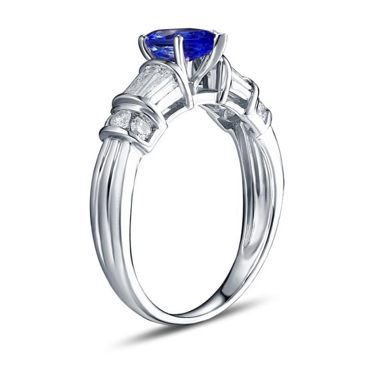 Zásnubní prsten s tanzanitem 9868