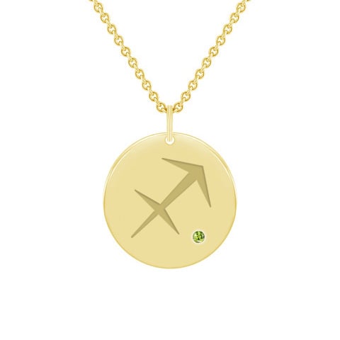 Gravír střelce s olivínem