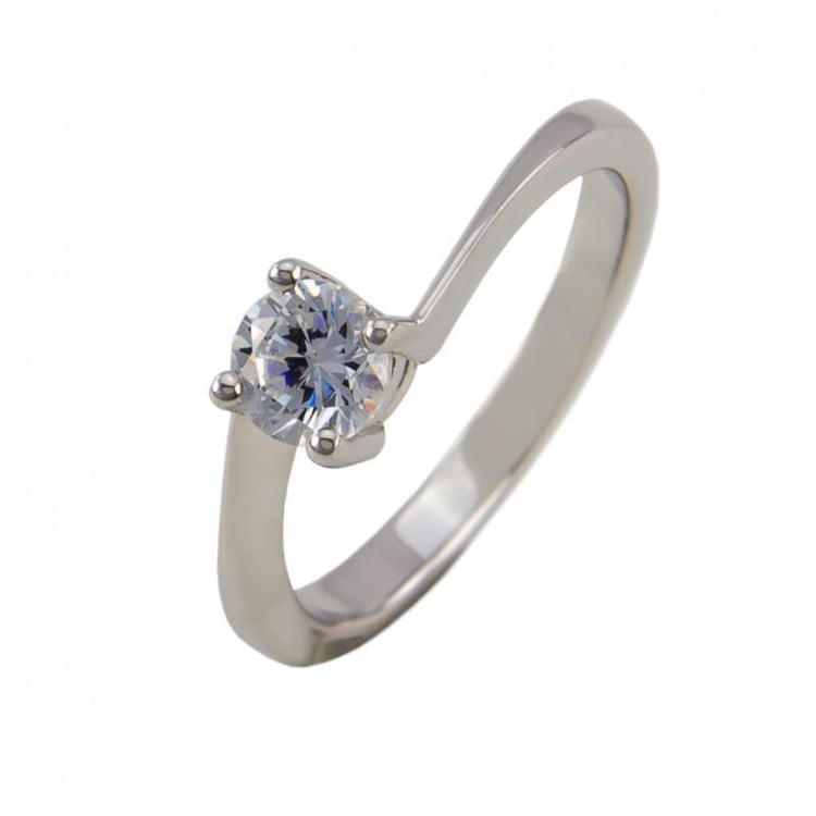 Prsten s diamantem Ipsita