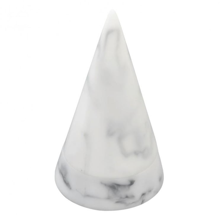 Stojánek na šperky ve tvaru kuželu mramorový Tulsa 40988