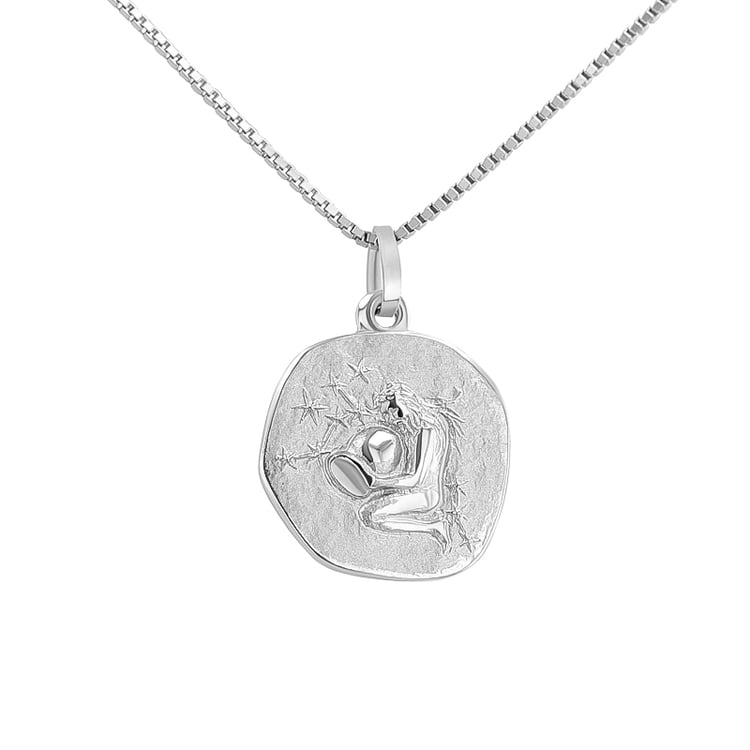 Stříbrný přívěsek se symboly znamení zvěrokruhu 136470