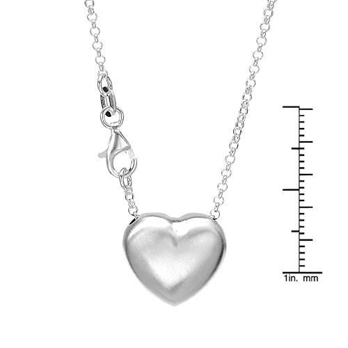 Náhrdelník ve tvaru srdce ze stříbra 951