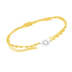 Šňůrkový náramek se sluncem Sun
