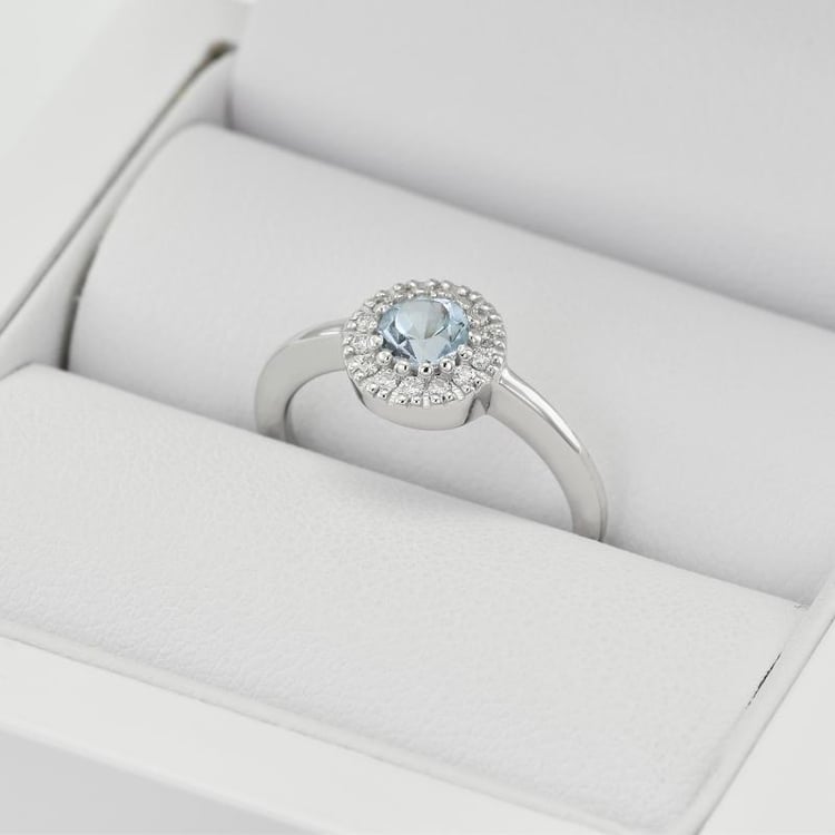 Zlatý zásnubní prsten 26730