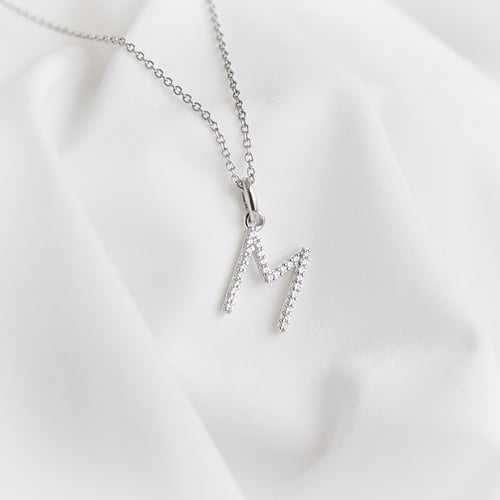 Personalizovaný přívěsek s lab-grown diamanty Munro