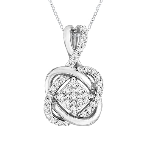Zlatá sada propletených šperků s diamanty Emre