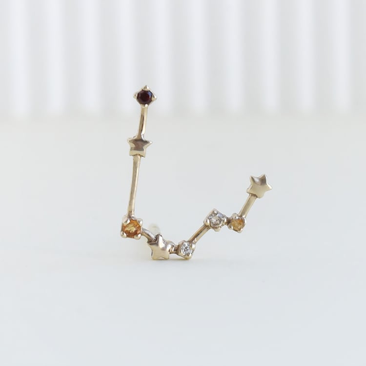 Zlaté náušnice 95195