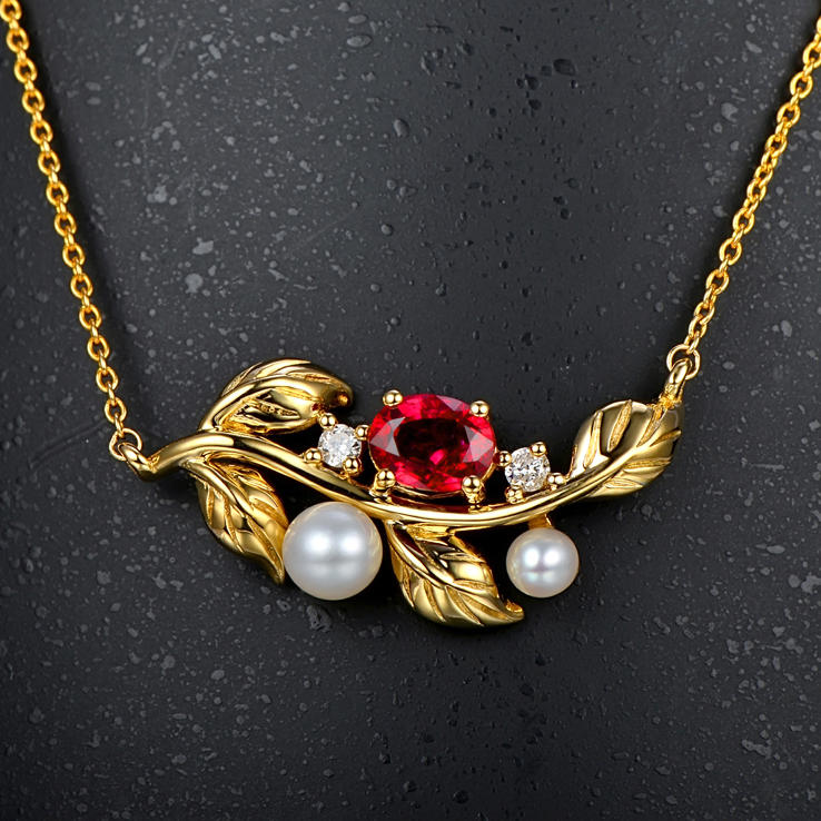 Rubínový náhrdelník 16961