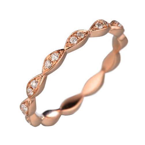 Zlatý eternity prsten