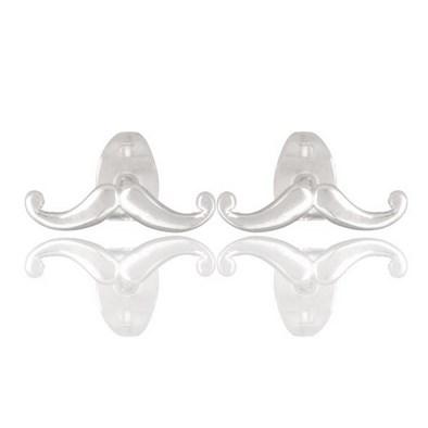 Stříbrné fashion napichovací náušnice Radeby