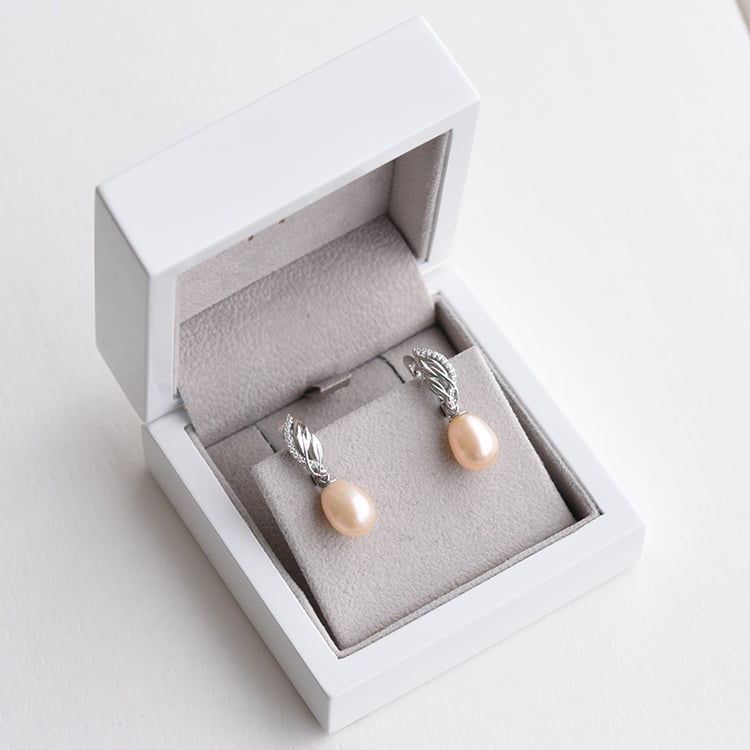 Elegantní náušnice s perlami 74209