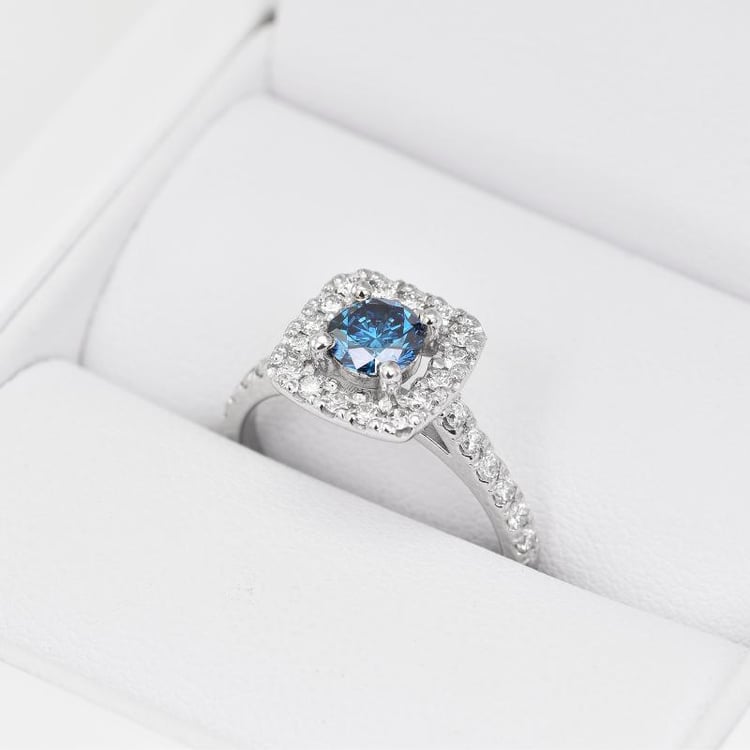 Zlatý diamantový prsten 22336