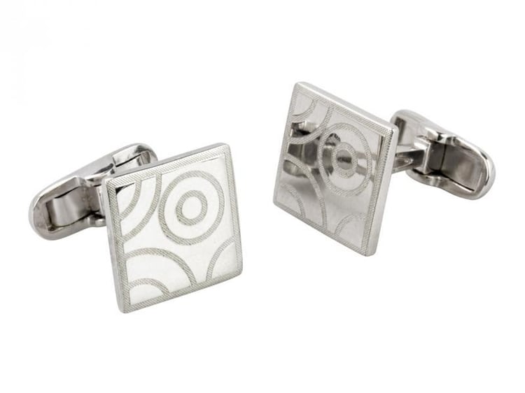Manžetové knoflíčky ze stříbra Cytus