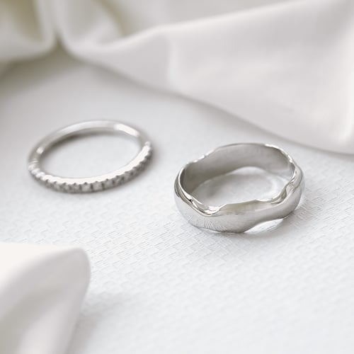 Zlatý eternity prsten s 1.50 mm lab-grown diamanty Otila