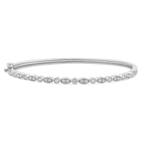 Stříbrný náramek s blyštivými lab-grown diamanty Arissa