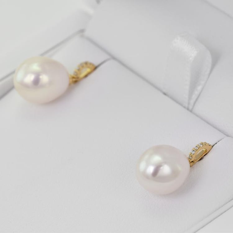 Náušnice s perlami 22633